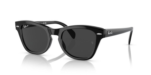 Ray-Ban RB0707S XL (53 - 21) con lenti Nere e Nero frame Occhiali da sole