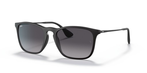 Ray-Ban RB4187 Chris M (54 - 18) con lenti Grigio e Nero frame Occhiali da sole