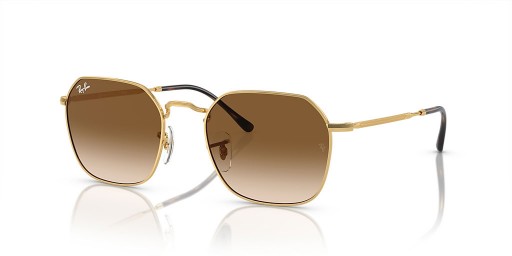 Ray-Ban RB3694 Jim L (53 - 20) con lenti Marrone e Oro frame Occhiali da sole