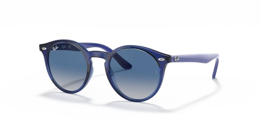 Ray-Ban RB9064S Bambini XS (44 - 19) con lenti Grigio e Blu cornice Occhiali da sole