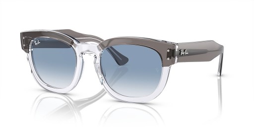 Ray-Ban RB0298S Mega Hawkeye L (53 - 21) con lenti Blu e Grigio cornice Occhiali da sole