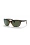 Ray-Ban RB4216 L (56 - 20) con lenti Verdi e Tortoise frame Occhiali da sole