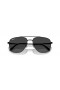 Ray-Ban RB8097 William Titanio XL (59 - 17) con lenti Nere e Nero frame Occhiali da sole