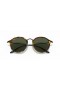 Ray-Ban RB2447 Giro Fleck XL (49 - 21) con lenti Verde e telaio Nero Occhiali da sole