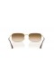Ray-Ban RB3746 XL (56 - 20) con lenti Marrone e Oro frame Occhiali da sole