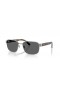 Ray-Ban RB3751 L (58 - 17) con lenti Grigio e Silver frame Occhiali da sole