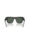 Ray-Ban RB2217M Scuderia Ferrari Collection L (53 - 21) con lenti Verde e telaio Nero Occhiali da sole