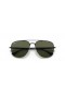 Ray-Ban RB3683 L (56 - 15) con lenti Verde e telaio Nero Occhiali da sole