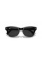 Ray-Ban RB0707S XL (53 - 21) con lenti Nere e Nero frame Occhiali da sole