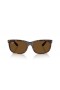 Ray-Ban RB2389F Balorette XL (60 - 19) con lenti Brown Tortoise frame Occhiali da sole