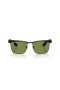 Ray-Ban RB3875 Wayfarer Deluxe L (53 - 18) con lenti Verde e telaio Nero Occhiali da sole