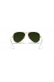 Ray-Ban RB3025 Aviator Flash Lenses XXL (62 - 14) con lenti Blu e Oro frame Occhiali da sole