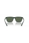 Ray-Ban RB4385 XXL (58 - 18) con lenti Verdi e Verde cornice Occhiali da sole