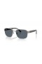 Ray-Ban RB3751 L (58 - 17) con lenti Blu e Silver frame Occhiali da sole