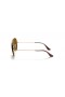 Ray-Ban RB3025 Aviator Classic XXL (62 - 14) con lenti Marrone e Oro frame Occhiali da sole