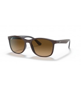 Ray-Ban RB4374 XL (56 - 19) con lenti Marrone e Marrone frame Occhiali da sole