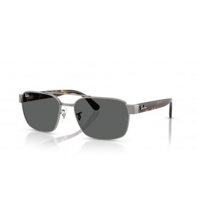 Ray-Ban RB3751 L (58 - 17) con lenti Grigio e Silver frame Occhiali da sole