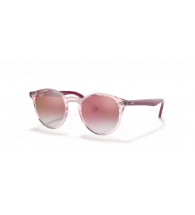 Ray-Ban RB9064S Bambini XS (44 - 19) con lenti Rosse e Rosa frame Occhiali da sole