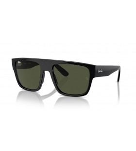 Ray-Ban RB0360S Drifter XL (57 - 20) con lenti Verde e telaio Nero Occhiali da sole