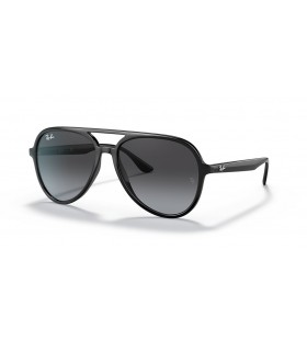 Ray-Ban RB4376 L (57 - 16) con lenti Grigio e Nero frame Occhiali da sole