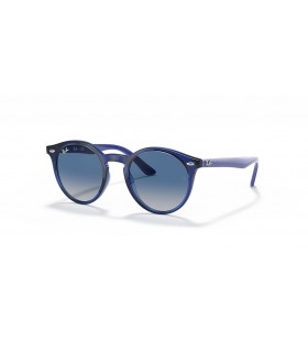 Ray-Ban RB9064S Bambini XS (44 - 19) con lenti Grigio e Blu cornice Occhiali da sole