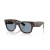 Ray-Ban RB0840S Mega Wayfarer Estate Capsula M (51 - 21) con lenti Blu e Tortoise frame Occhiali da sole