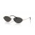 Ray-Ban RB3757 Kai Bio-XL (59 - 15) con lenti Grigio e Oro frame Occhiali da sole