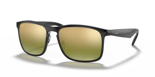 Ray-Ban RB4264Chromance XL(58-18)グリーンレンズとグレーフレームサングラス