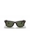 Ray-Ban RB2140F原WayfarerクラシックL(52-22)グリーンレンズ-タートルフレームサングラス