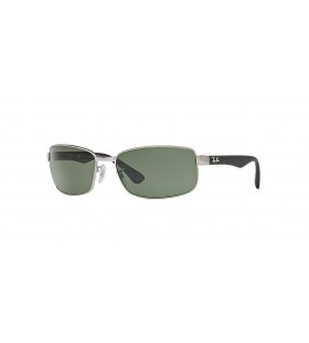 Ray-Ban RB3478M(60-17)グリーンレンズや銀のフレームサングラス