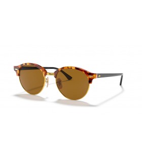 Ray-Ban RB4246Clubroundã‚¯ãƒ©ã‚·ãƒƒã‚¯M(51-19)ãƒ¢ãƒŽ-ã‚³ãƒˆ-ãƒŸãƒ«-ãƒ’ãƒˆã§ãƒ¬ãƒ³ã‚ºãƒ–ãƒ©ã‚¦ãƒ³ãƒ•ãƒ¬ãƒ¼ãƒ ã‚µãƒ³ã‚°ãƒ©ã‚¹