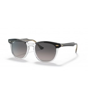 Ray-Ban RB2298FホークアイL(54-21)灰色のレンズとグレーフレームサングラス