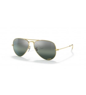 Ray-Ban RB3025ã‚¢ãƒ“ã‚¨ã‚¤ã‚¿ãƒ¼ Chromance XXL(62-14)ã‚·ãƒ«ãƒãƒ¼ãƒ¬ãƒ³ã‚ºã‚´ãƒ¼ãƒ«ãƒ‰ãƒ•ãƒ¬ãƒ¼ãƒ ã‚µãƒ³ã‚°ãƒ©ã‚¹