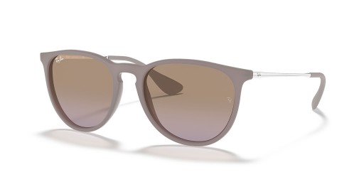 Ray-Ban RB4171 Erika Klassiske M (54 - 18) med Brune linser og Brown frame Solbriller