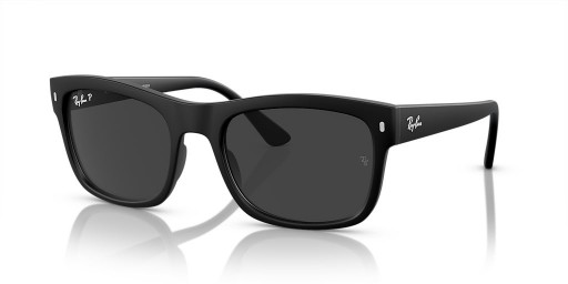 Ray-Ban RB4428 L (56 - 21) med Svarte linser og Svarte frame Solbriller
