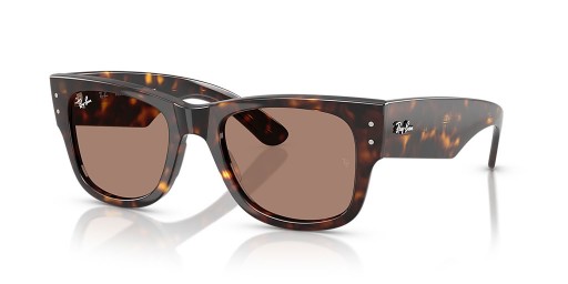 Ray-Ban RB0840S Mega Wayfarer Sommer Kapsel M (51 - 21) med Fiolett linser og Tortoise frame Solbriller