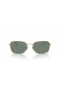Ray-Ban RB3706 XL (57 - 20) med Grå linser og Gull frame Solbriller