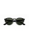 Ray-Ban RB2180 M (49 - 21) med Grønne linser og Svart frame Solbriller