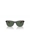 Ray-Ban RB9077S Barn Bio-Basert L (49 - 16) med Grønne linser og Svart frame Solbriller