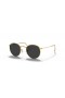 Ray-Ban RB3447 Runde Metall S (50 - 21) med Svarte linser og Gull frame Solbriller