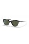 Ray-Ban RB2197F Elliot M (54 - 19), med Grønne linser og Svart frame Solbriller