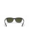Ray-Ban RB2132 Nye Wayfarer Flash-M (55 - 18) med Sølv linser og Svart frame Solbriller