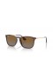 Ray-Ban RB4187 Chris M (54 - 18) med Brune linser og Brown frame Solbriller