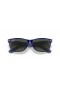 Okulary przeciwsłoneczne Ray-Ban RB2132 New Wayfarer Color Mix S (52-18) z szarymi soczewkami i niebieskiej oprawce