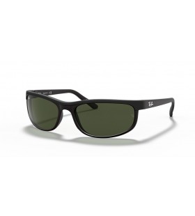 Okulary przeciwsÅ‚oneczne Ray-Ban RB2027 Predator 2 XXL (62-19) z zielonymi soczewkami i czarnej oprawce