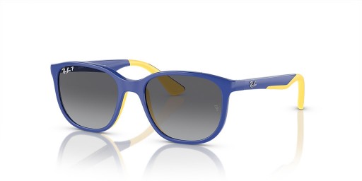 Ray-Ban RB9078S Copii Bio pe Baza de M (48 - 16), cu lentile Gri și Albastru cadru ochelari de Soare