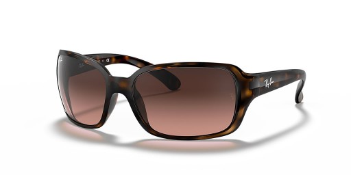 Ray-Ban RB4068 M (60 - 17) cu lentile Roz și broasca Țestoasă, ochelari de Soare cadru