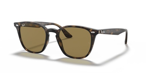 Ray-Ban RB4258F L (52 - 20), cu lentile Maro și broasca Țestoasă, ochelari de Soare cadru