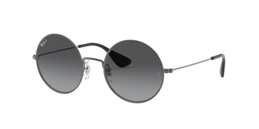 Ray-Ban RB3592 Ja-Jo XL (55 - 20), cu lentile Gri si rama de Argint ochelari de Soare