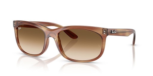 Ray-Ban RB2389 Balorette XL (60 - 19), cu lentile Maro și broasca Țestoasă, ochelari de Soare cadru